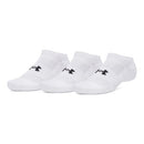 UNDER ARMOUR PERFORMANCE BAUMWOLL NO SHOW SOCKEN WEIß (3X)