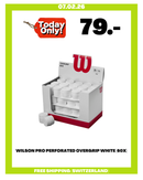 WILSON PRO PERFORATED OVERGRIP WHITE (60X)