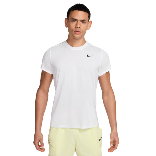 NIKE COURT VICTORY DRI-FIT TENNIS TOP WHITE MAN