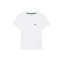 LACOSTE Stretch Ultra Dry Sport T-Shirt Weiß Herren