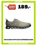ON CLOUD 6 WP OLIVE/ESPRESSO MAN