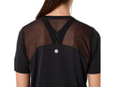 ASICS ROAD FADE SS TOP SCHWARZ DAMEN