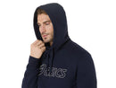 ASICS LOGO OTH HOODIE MIDNIGHT/BIRCH MAN