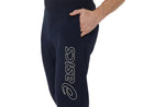 ASICS LOGO SWEATPANT MIDNIGHT/BIRCH MAN