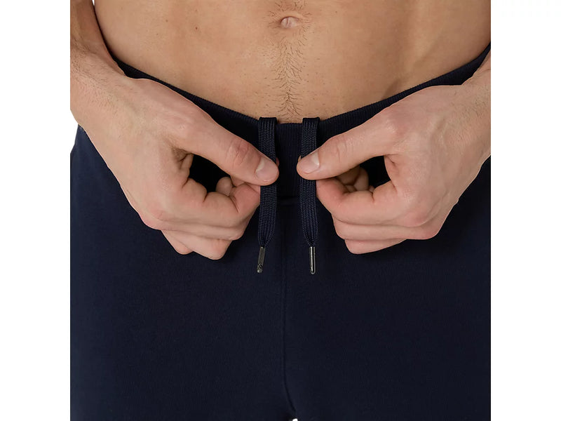 ASICS LOGO SWEATPANT MIDNIGHT/BIRCH MAN