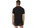 ASICS CHEST LOGO SS TEE BLACK/GRAPHITE GREY MAN