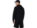 ASICS LOGO FLEECE KAPUZENPULLOVER SCHWARZ HERREN