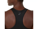 ASICS ESSENTIAL ASICS LOGO PADDED BRA BLACK WOMAN