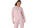 ASICS LOGO FLEECE PULLOVER HOODIE MORGANITE DAMEN
