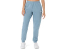ASICS LOGO FLEECE HOSE SABA BLAU DAMEN