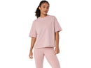 ASICS SPIRALSTICKEREI LOOSE T-SHIRT MORGANITE DAMEN
