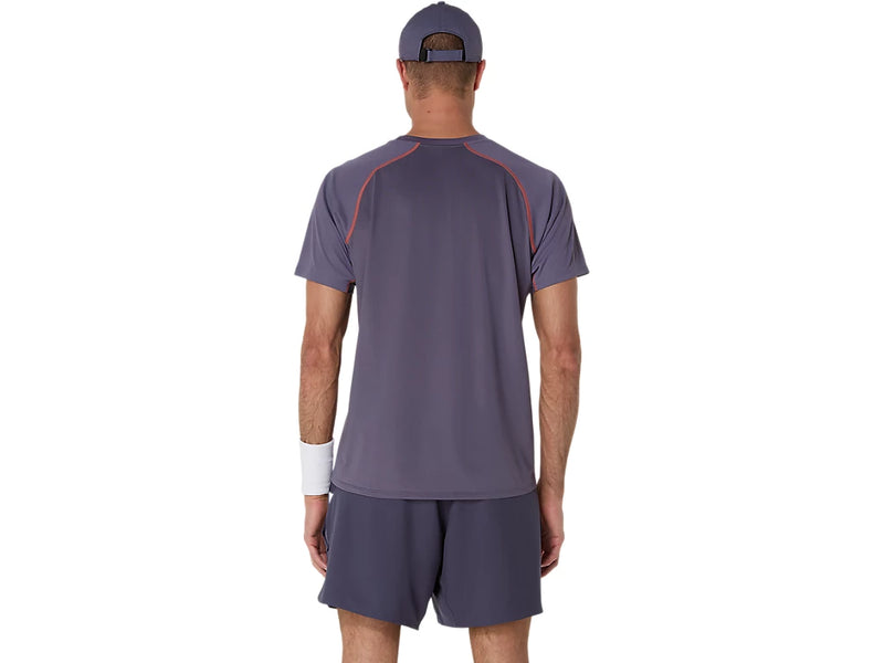 ASICS MATCH ACTIBREEZE SS TOP GREYISH PURPLE MAN