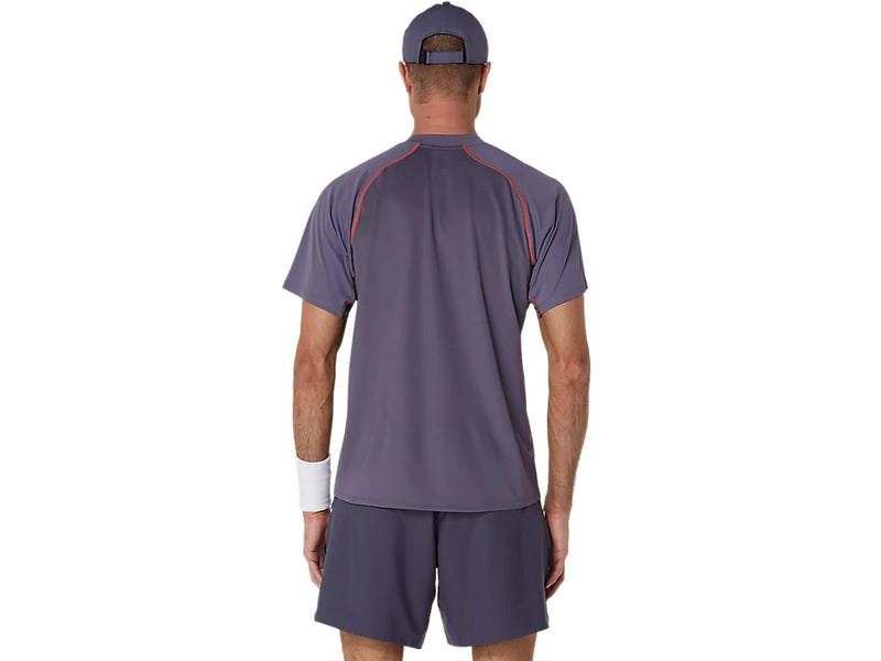 ASICS MATCH ACTIBREEZE POLO-SHIRT PURPLE MAN