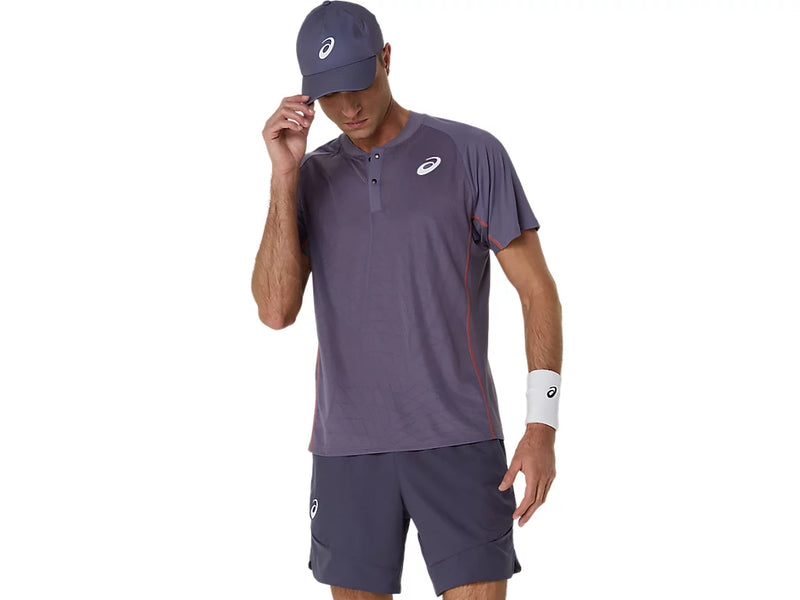 ASICS MATCH ACTIBREEZE POLO-SHIRT PURPLE MAN