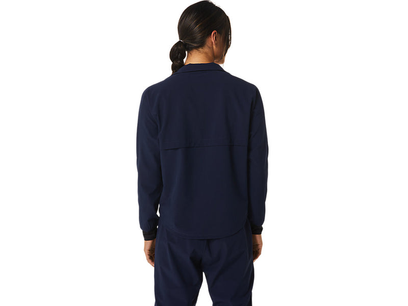 ASICS MATCH JACKET MIDNIGHT WOMAN