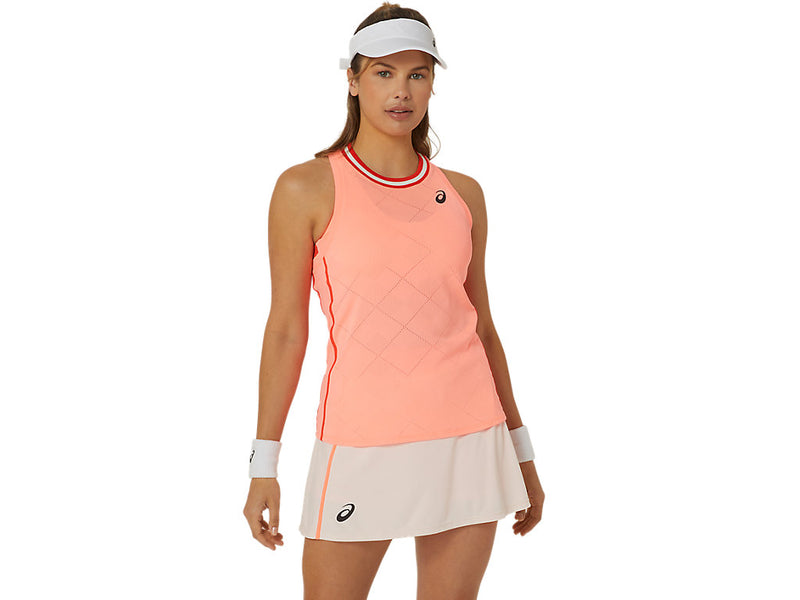 ASICS MATCH ACTIBREEZE TANK SUN CORAL WOMAN