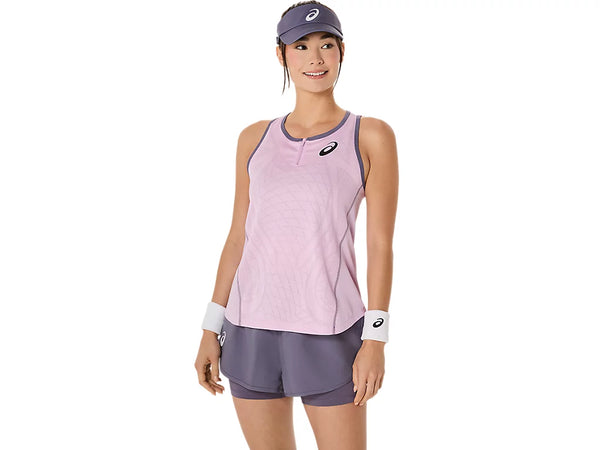 ASICS MATCH ACTIBREEZE TANK LIGHT UBE WOMAN