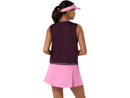 ASICS Game ärmelloses Top für Damen in dunklem Aubergine unerquicklich