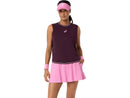 ASICS Game ärmelloses Top für Damen in dunklem Aubergine unerquicklich