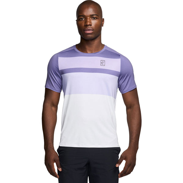 NIKE COURT ADVANTAGE TENNIS TOP VIOLET MAN
