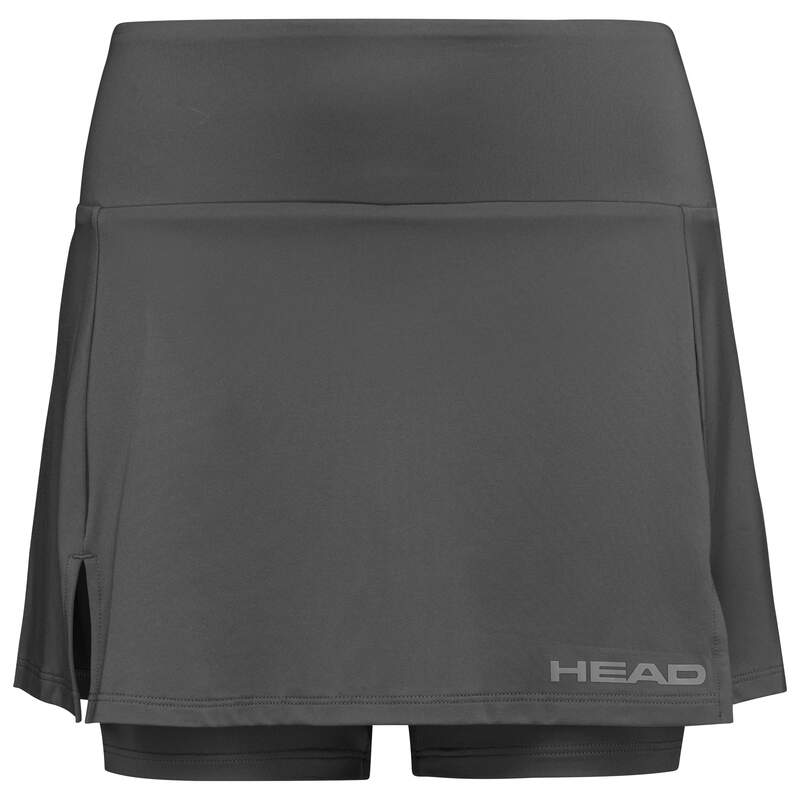 HEAD CLUB BASIC SKORT ANTHRACITE WOMAN