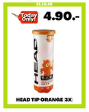 HEAD TIP ORANGE (3X)