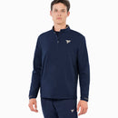 TECNIFIBRE TECHNISCHES SWEATSHIRT MIT THERMO-ZIP FÜR HERREN IN MARINEBLAU