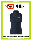 HEAD CLUB LIGHTWEIGHT VEST NAVY WOMAN