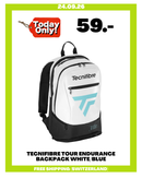TECNIFIBRE TOUR ENDURANCE BACKPACK WHITE/BLUE