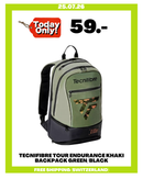 TECNIFIBRE TOUR ENDURANCE KHAKI BACKPACK GREEN/BLACK