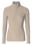 COVALLIERO ACTIVE SHIRT BEIGE WOMAN