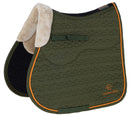 COVALLIERO SADDLE PAD SOFT FOREST GREEN