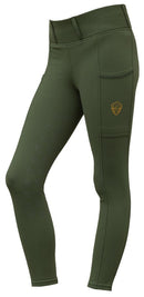 COVALLIERO RIDING TIGHTS FOREST GREEN JUNIOR