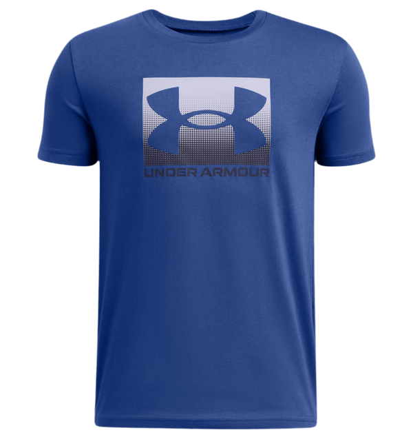UNDER ARMOUR BOXED SPORTS SHORT SLEEVE BLUE BOY