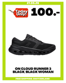 ON CLOUD RUNNER 3 BLACK/BLACK WOMAN