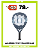 WILSON OPTIX V2 POWER BLUE