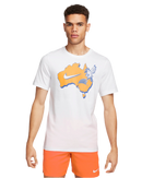 NIKE COURT DRI-FIT TENNIS T-SHIRT WHITE MAN