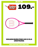 WILSON BURN PINK 105 S V6.0