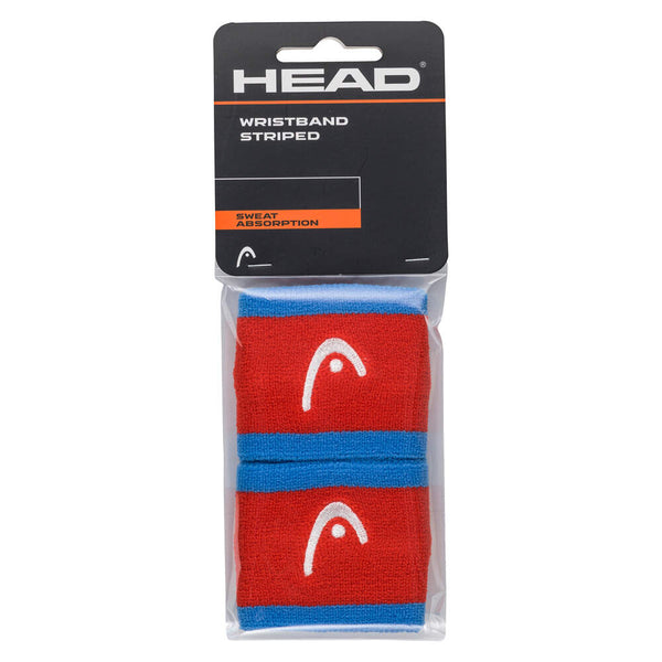 HEAD WRISTBAND STRIPED HIBISCUS/ORANGE ALERT (2X)
