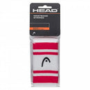 HEAD JUMBO WRISTBAND STRIPED MAGENTA/WHITE (2X)