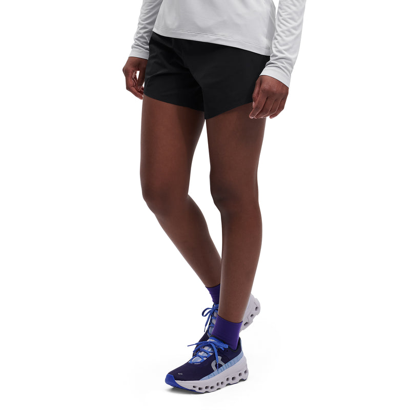 ON-RUNNING 5'' RUNNING SHORT BLACK WOMAN