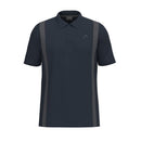 HEAD CLUB 25 TECH POLOSHIRT MARINE HERREN