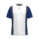 HEAD CLUB 25 TECH T-SHIRT ROYAL/WHITE MAN