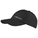 HEAD KIDS PRO PLAYER CAP BLACK