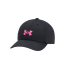 UNDER ARMOR BLITZING VERSTELLBARE KAPPE SCHWARZ/PINK JUNIOR