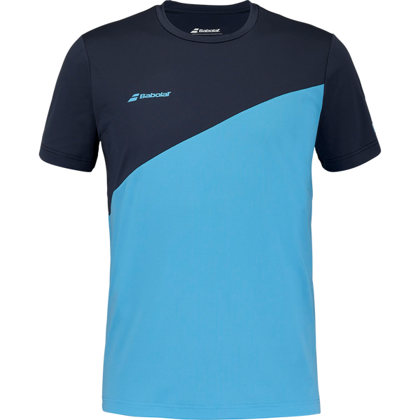 BABOLAT DRIVE CREW NECK TEE BLUE MAN