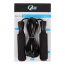 Q4LIFE ADJUSTABLE SKIPPING ROPE BLACK 300 cm