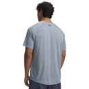 UNDER ARMOUR TECH™ strukturiertes blaues Windshirt für Herren mit kurzen Ärmeln