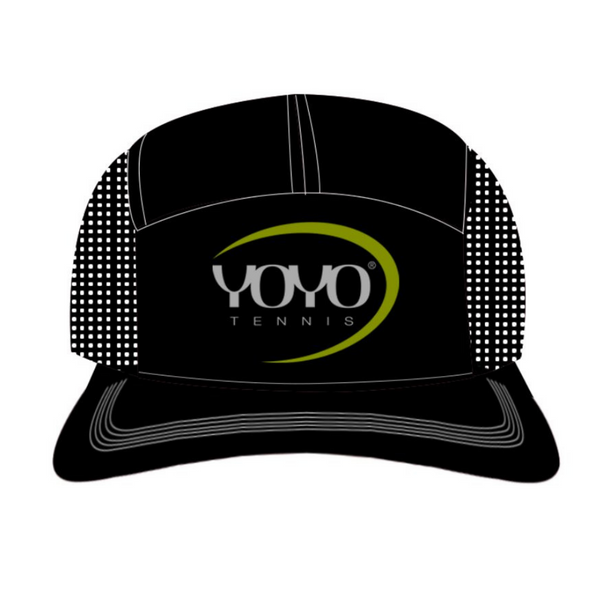 Black tennis cap sales