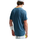 NIKE COURT ADVANTAGE T-SHIRT NEW SLATE/LASER ORANGE MAN